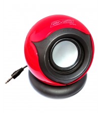 Hiper Song HS656 Rechargeable Portable Speaker For Laptop, Tablet And Mobile, Red